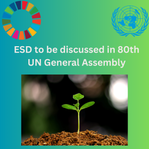 ESD at UNGA