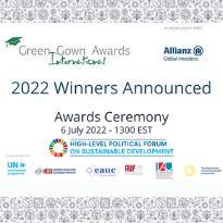 International Green Gown Awards 2022 - winners announced