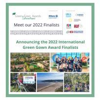 Annoncement of the 2022 International Green Gown Awards Finalists